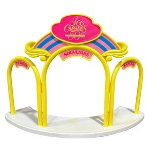 Vintage 1989 Barbie & Ken Ice Capades Skating Rink Replacement Part